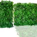 Expandable Fence Privacy Screen for Balcony Patio Outdoor,Decorative Faux Ivy Fencing Panel,Artificial Hedges (Single Sided Leaves)