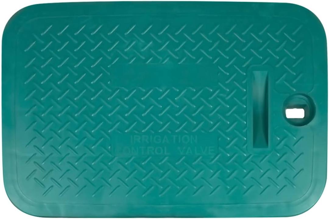 Sprinkler Valve Box Cover Outer Diameter 12x17 Inch Irrigation Control Valve Box Replacement Lid Rectangular One Pieces