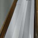 LazBlinds No Drill Cordless Day Night Cellular Shades, 37" W x 72" H, White
