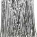 LANIAKEA Garden Stakes 8 Inch Metal Garden Staples 200 Pack Galvanized Landscape Pins Heavy Duty Landscape Stakes for Gardening Fence Landscape Ground Cover