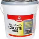 Red Devil 0641 Concrete Repair Patch, Cement Crack Filler, Pre-Mixed, 1 Gallon, Pack of 1, Gray, Made in USA