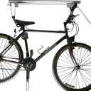 RAD Cycle Products Rail Mount Bike and Ladder Lift for Your Garage or Workshop Holds up to 75 Pounds No Mounting Board Needed