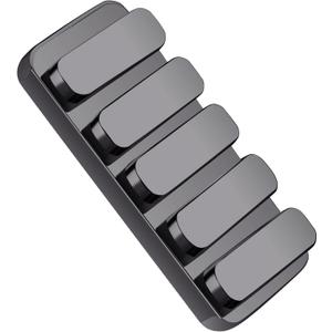 Adult Fidget Toys Metal Fidget Clicker with 3 Noise Levels Loud-Quiet EDC Fidget Toy for Adults Office Class Fidget Toys Relief Stress and Anxiety ADHD Approved (Black Nickle), Small