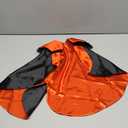 ADOGGYGO Vampire Devil Dog Costume - Halloween Cloak Cape for Small, Medium, Large Dogs (Black & Orange, Medium)