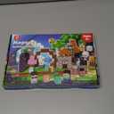 Magneverse 150 PCS 0.8in Magnetic Blocks - Easter Toys, Magnetic Building Blocks Cubes, Stacking Magnets, School STEM Toys Birthday Gifts for Boys and Girls Age 3+ Years Old (Theme: Adventure World)