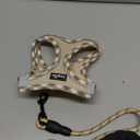 haapaw Dog Harness with Leash Set, No Pull Adjustable Reflective Step-in Puppy Harness with Thickened Padded Vest for Small Dogs (Beige)