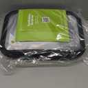 KeaBabies Baby Car Seat Mirror - Wide Shatterproof Backseat Infant Car Mirror for Baby Rear Facing, Crystal Clear View, Travel Accessories, Easy Install & Adjust for Removable Headrest (Matte Black) (Large 11.5 x 7.5")