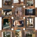 Jerry & Maggie 4X6 Collage Picture Frames for Wall Decor, 18 Opening Collage Wall Hanging for 6x4 Photo, Multi Picture Frame Set with One-piece Design Gold