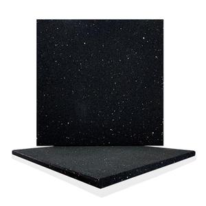 Goodhoily 2 Pack Heavy Duty Anti Vibration Pad Sound Absorbing Mat 19.7 x 19.7 Inch Rubber Vibration Pad for Washer, Dryer, Audio Equipment, Strength Training Equipment Mat
