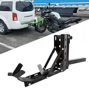 Kojem 800lb Motorcycle Trailer Hitch Carrier Tow Dolly Hauler Mount Rack 2" Heavy Duty Steel