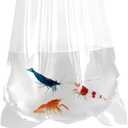 Fishery Bags 4 Inches Leak Proof Rounded Bottom Clear Plastic Fish Bags for Shrimps and Betta Fish Transport. (4" x 10" / 100 Pack / 4 Mil)