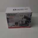 Kitchen in the box Stand Mixer, 3.2Qt Small Electric Food Mixer, 6 Speeds Portable Lightweight Kitchen Mixer for Daily Use with Egg Whisk, Dough Hook, Flat Beater (Black)