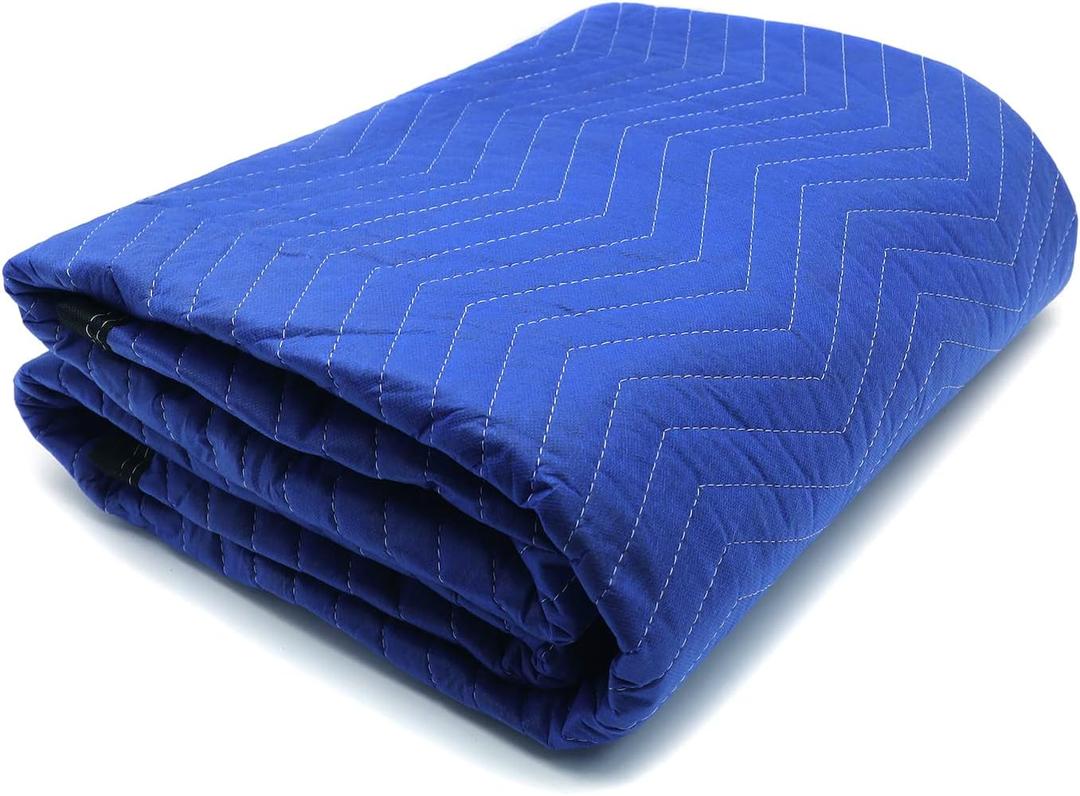 72"x80" 1PC Thick Furniture Moving Packing Blanket For Lift Shipping Supplies Secure Protecting Furniture Pads Fishing Picnic Pads