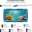 Underwater Phone Case for Snorkeling, [50ft/15M] Professional Deep Diving Waterproof Phone Case for iPhone 17-7 Pro/Pro Max/Plus/Mini, 16/17E, SE 2/3, Galaxy S10-S25 Plus/Ultra, A21-A56 [Blue]