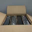 4Pack Expandable Pull Out Cabinet Organizer 21"Deep With Raising Pad for Framed Cabinets,Slide Out Drawers with 4pcs Divider Racks,Roll Out Shelves Adhesive,Adjustable Width 12.05"-20.4"Black