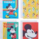 American Greetings Thank You and Blank Cards Bundle with Envelopes, Mickey Mouse (48-Count)