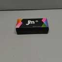 JM 2 Pack Classic Bifocal Reading Glasses Rectangular Stylish Sunglasses Readers for Women +1.75 All Black&Grey Tortoise