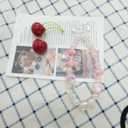 Tomolucky Direct 4Pcs Cute Phone Charms Beaded Camera Lanyard Wrist Bracelet Strap Aesthetic Cell Keychain for Airpods Wallet