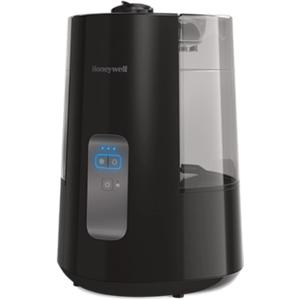 Honeywell Dual Comfort Cool + Warm Mist humidifier. Humidifier for Bedroom, Office, Living Room and Home. Provides Temporary Relief from Dry air discomforts - Black, HWC775B