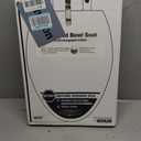 Bemis 730SLEC Slow Close Toilet Seat, Easy Clean Hinges and Durable Plastic Seat, Made in USA, Round, White