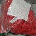 IVAPUPU 2 Pack 8FT Table Cloth for Rectangular Fitted Events Stretch Red Table Covers Washable Cover Spandex Tablecloth Protector for Party, Wedding, Cocktail, Banquet, Festival