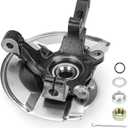 Front Steering Knuckle & Wheel Bearing Hub Assembly for Jeep Compass 2007-2017, Patriot 2007-2017, Dodge Caliber 2007-2012, 4WD AWD FWD, 698-411 698411 510090 FW93, Left Driver Side