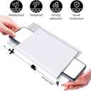 Fuxury Bubble Mailer 6x10" 100 Pack White Bubble Mailers Usable Size 6x9" Self Seal Padded Mailing Envelopes Opaque Bubble Padded Mailer for Small Business Mailing Jewelry Makeup Small Items