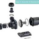 Hygger 1060GPH Quiet Submersible and External 24V Water Pump, with Controller (30%-100% Settings), Powerful Return Pump for Fish Tanks, Aquariums, Ponds, Fountains, Sump, Hydroponics (33W, 13.1ft)
