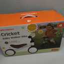 Retrospec Cricket Baby Balance Bike, 4-Wheel Ride-On Toy for Ages 12-24 Months First Bike & Toddler Bike for 1 Year Old Boys & Girls, First Birthday Gift
