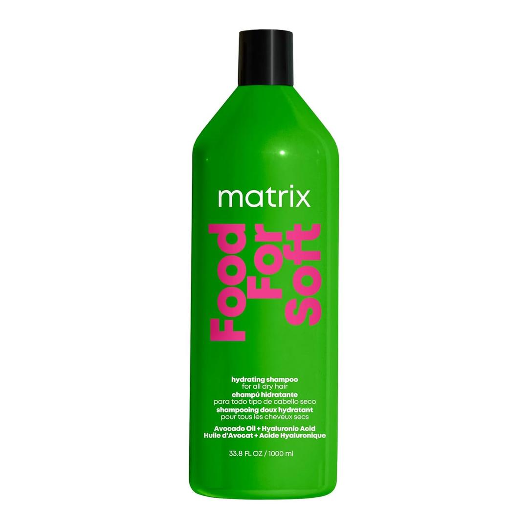 MATRIX Food For Soft Shampoo For Dry and Brittle Hair - Moisturizes and Hydrates, Softens and Smooths (32 Fl Oz (Pack of 1))