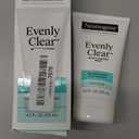 Neutrogena Evenly Clear Acne Cleansing Face Mask with 3.5% Benzoyl Peroxide Treats Breakouts & Bentonite Clay, Purifying Clay Mask Absorbs Oil to Visibly Improve the look of Skin, 4.2 fl. oz
