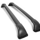 Auto Dynasty Pair of Roof Rack Black Powdercoated No car Brand
