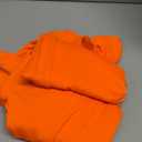 ATHX Men's and Women's Spandex Open Face Bodysuit Costume Adult Stretchy Halloween Cosplay Body Suit Zentai Suit Outfits (XX-Large, Orange)