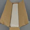 SONGMICS Mazie Collection - Small Folding Storage Ottoman, Foot Rest Stool, 12.2 x 16.1 x 12.2 Inches, 286 lb Load Capacity, for Living Room, Bedroom, Home Office, Dorm, Cream White ULSF102W01