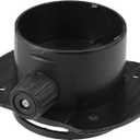 Universal Car Air Ducting Connector Straight Air Heater Duct Joiner Connector Pipe 2.36'' 60mm OD Black