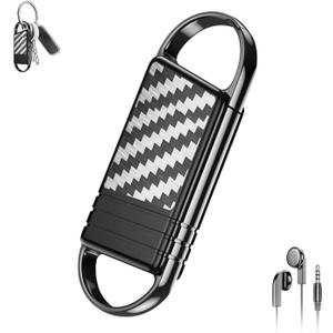 128GB (9800Hours) Voice Activated Recorder with Playback  Tallkcoder Dictaphone Digital Voice Recorder for Lectures Meetings, Tape Recording Device with AI Noise Reduction for Interviews Work & Class