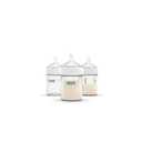 NUK Simply Natural Baby Bottle Nipples - Medium Flow Silicone Extra Soft Anti-Colic Air System BPA-Free Pack of 2