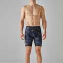 Onvous Modern Cut Swim Jammers for Men | Men's Athletic Swimwear 28-38 (Black)