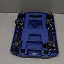 Voipvvii Folding Hand Truck 500lbs, Portable Heavy Duty Dolly Cart, 6 Wheels Collapsible Luggage Cart with 2 Elastic Ropes  Compact Trolley Cart for Easy Moving  Ideal Hand Cart for Travel and More