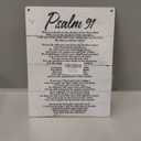 Timeless Psalm Wall Art - Vintage Wooden Plaque Sign, Bible Verse Home Decor for Farmhouse, Church