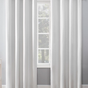 White Blackout Curtains 2 Panel 70x45