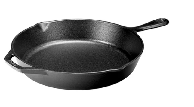 12 Inch Seasoned Cast Iron Skillet