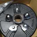 JDMSPEED New Trailer Brake Hub Drum 10" X 2-1/4" Kit 5 on 4.5" Replacement for 3500 Lbs Axle - 22001K 008-247-05, 84546