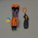 Toy Rocket Launcher for Kids: Best Easter Gifts for Boys & Girls All Ages 8 & Up - Slingshot Rockets Launchers - Easter Basket Stuffers for Teens - Outdoor Toys Gifts for 8 9 10 11 12 13 Year Old Boys (Orange)