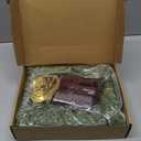 Suncalla 17 Extra Long Christmas Artificial Cedar Pine Cypress Garland with Ribbons and Bells Christmas Real Touch Pine Decorations for Stairs Indoor Outdoor Wall Table Mantel Fireplace Xmas Decor