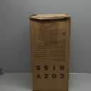 Dog Stairs with Storage, 4-Step Wider Sturdy Dog Steps for Small/Medium/Large Dogs and Older Cats, Folding Doggie Ramp for Bed/Couch/Car Hold Up to 180 lbs (22" H, Grey)