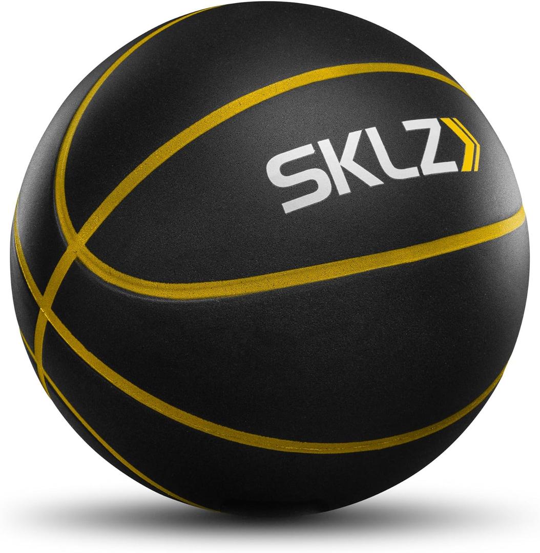 SKLZ Bashhhketball Pro Silent Basketball – Official Size 7, 29.5" Indoor Foam Training Ball, Quiet Dribbling