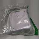 Surge Protector Power Strip - CHCORE 5Ft Braided Extension Cord with 8 Outlets with 4 USB (2 USB C) Charging Ports, Flat Plug Multi Plug Outlet Extender Charging Station for Home Office, ETL, White