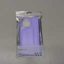 LAUDTEC Silicone Kickstand Case Compatible with iPhone 16 Pro Max, Flexible Soft Liquid Silicone Stand Case for iPhone 16 Pro Max (Purple)