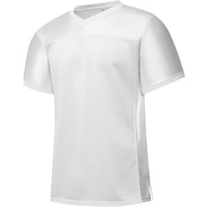 Unisex Blank Football Jersey Mesh Athletic Football Shirt Practice Sports Uniform, Small